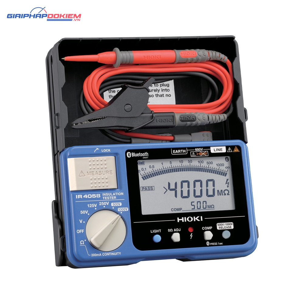 Thiết Bị Đo Điện Trở Cách Điện Hioki IR4058-20 2 Thiết Bị Đo Điện Trở Cách Điện Hioki IR4058-20