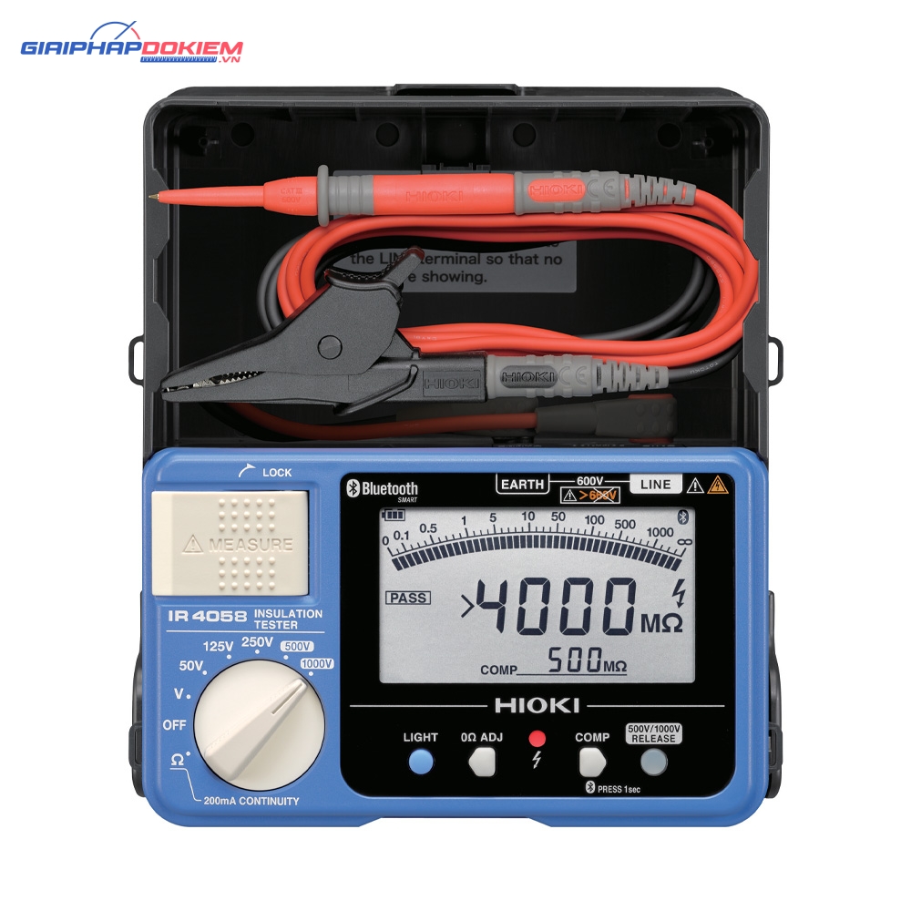 Thiết Bị Đo Điện Trở Cách Điện Hioki IR4058-20 3 Thiết Bị Đo Điện Trở Cách Điện Hioki IR4058-20