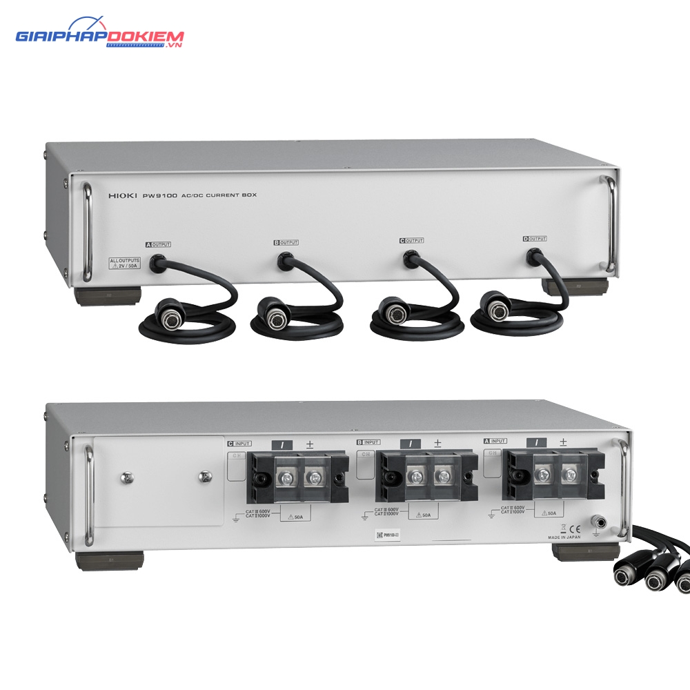 Bộ Đấu Dây Cảm Biến Dòng Điện Hioki PW9100 2 Bộ Đấu Dây Cảm Biến Dòng Điện Hioki PW9100