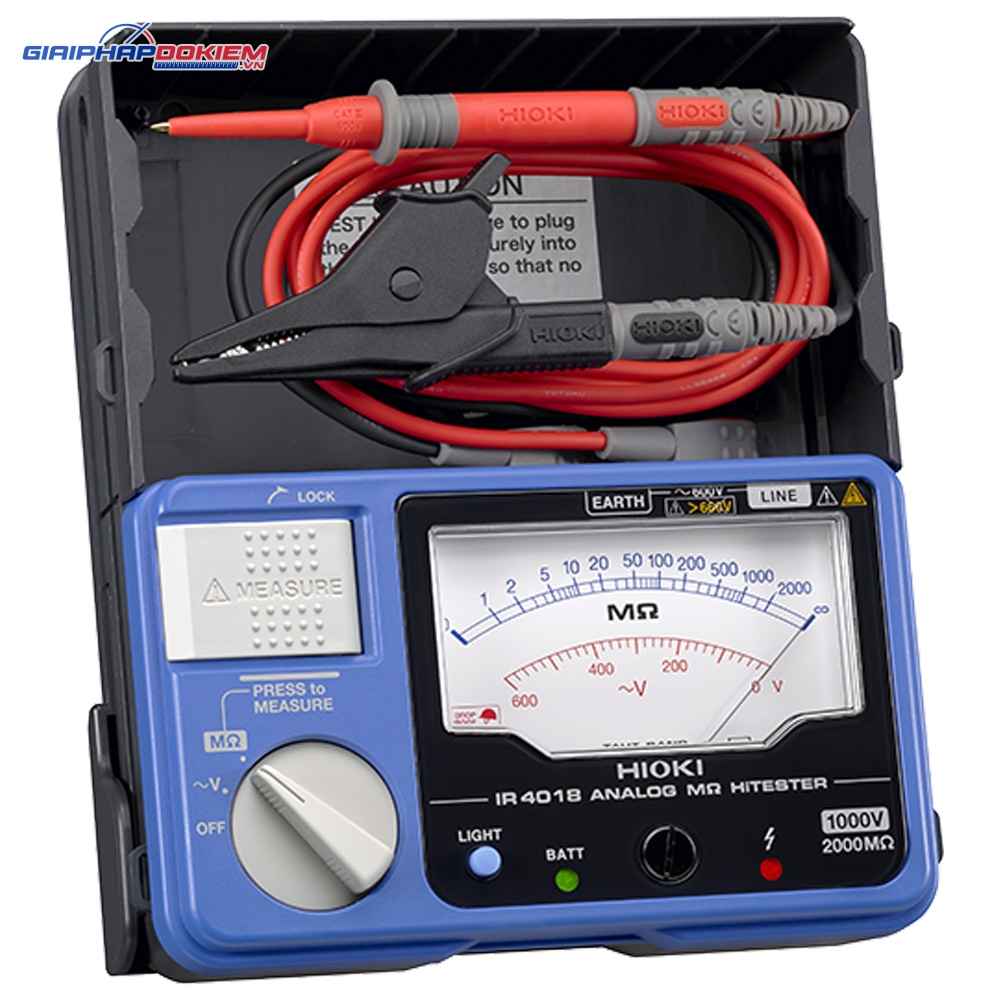 Thiết Bị Đo Điện Trở Cách Điện Hioki IR4018-20 2 Thiết Bị Đo Điện Trở Cách Điện Hioki IR4018-20