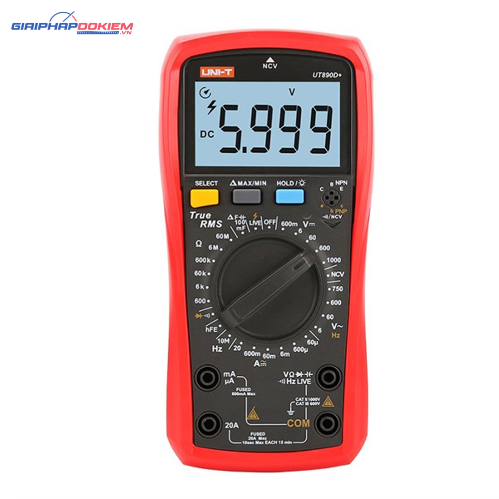 Thiết bị đo điện đa năng UNI-T UT890D+ 2 Thiết bị đo điện đa năng UNI-T UT890D+