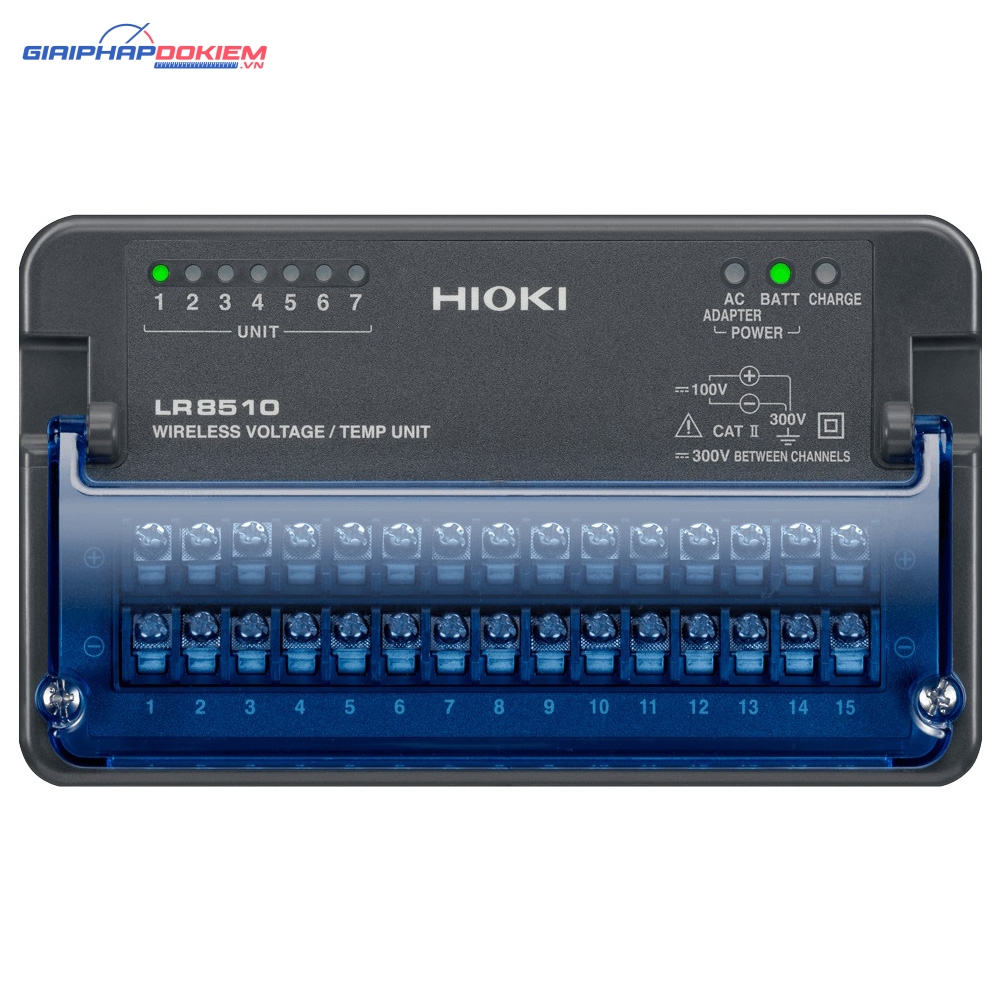Ngõ vào điện áp/nhiệt độ wireless Hioki LR8510 3 Ngõ vào điện áp/nhiệt độ wireless Hioki LR8510