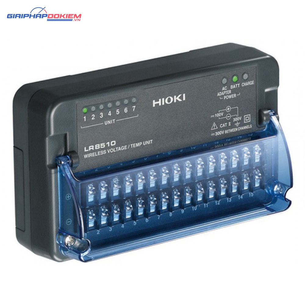 Ngõ vào điện áp/nhiệt độ wireless Hioki LR8510 4 Ngõ vào điện áp/nhiệt độ wireless Hioki LR8510