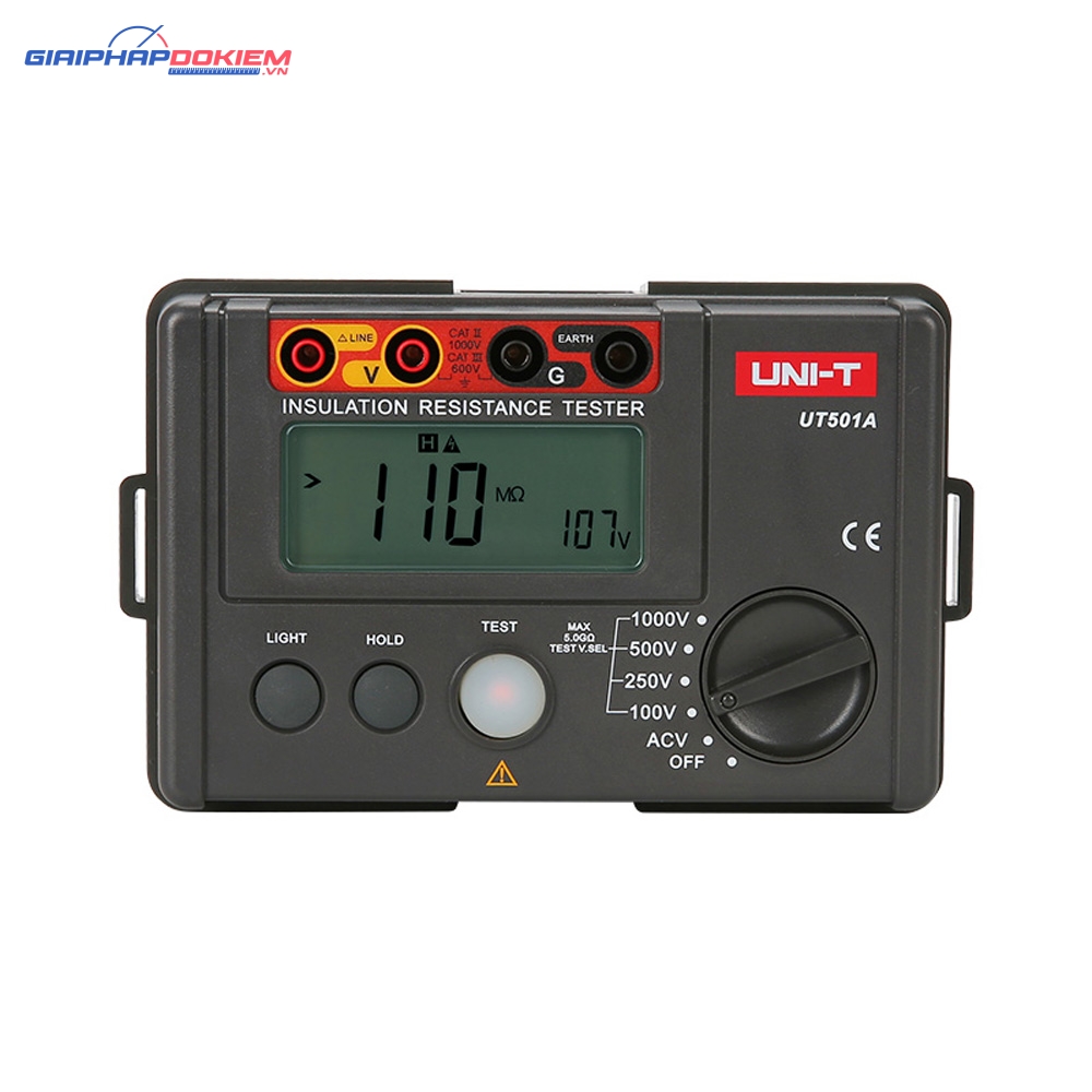 Máy Đo Điện Trở Cách Điện Uni-T UT501A 2 Máy Đo Điện Trở Cách Điện Uni-T UT501A