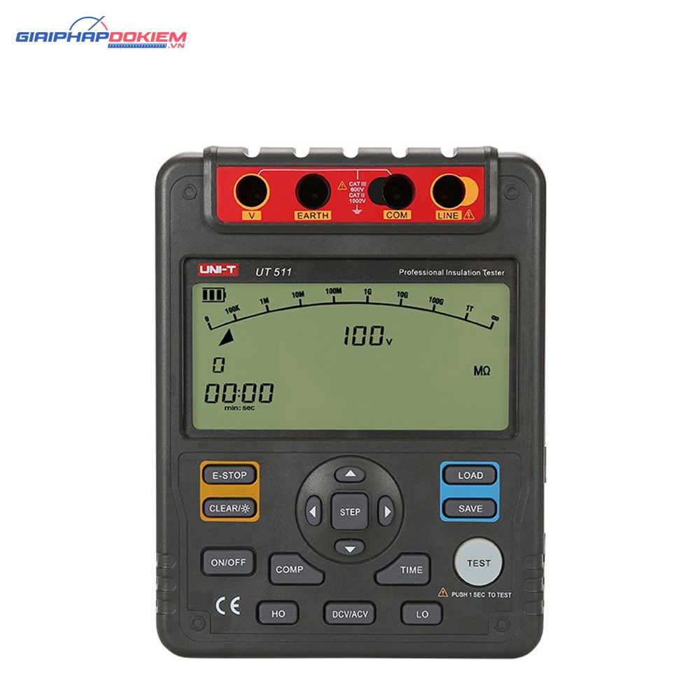 Máy Đo Điện Trở Cách Điện Uni-T UT511 2 Máy Đo Điện Trở Cách Điện Uni-T UT511