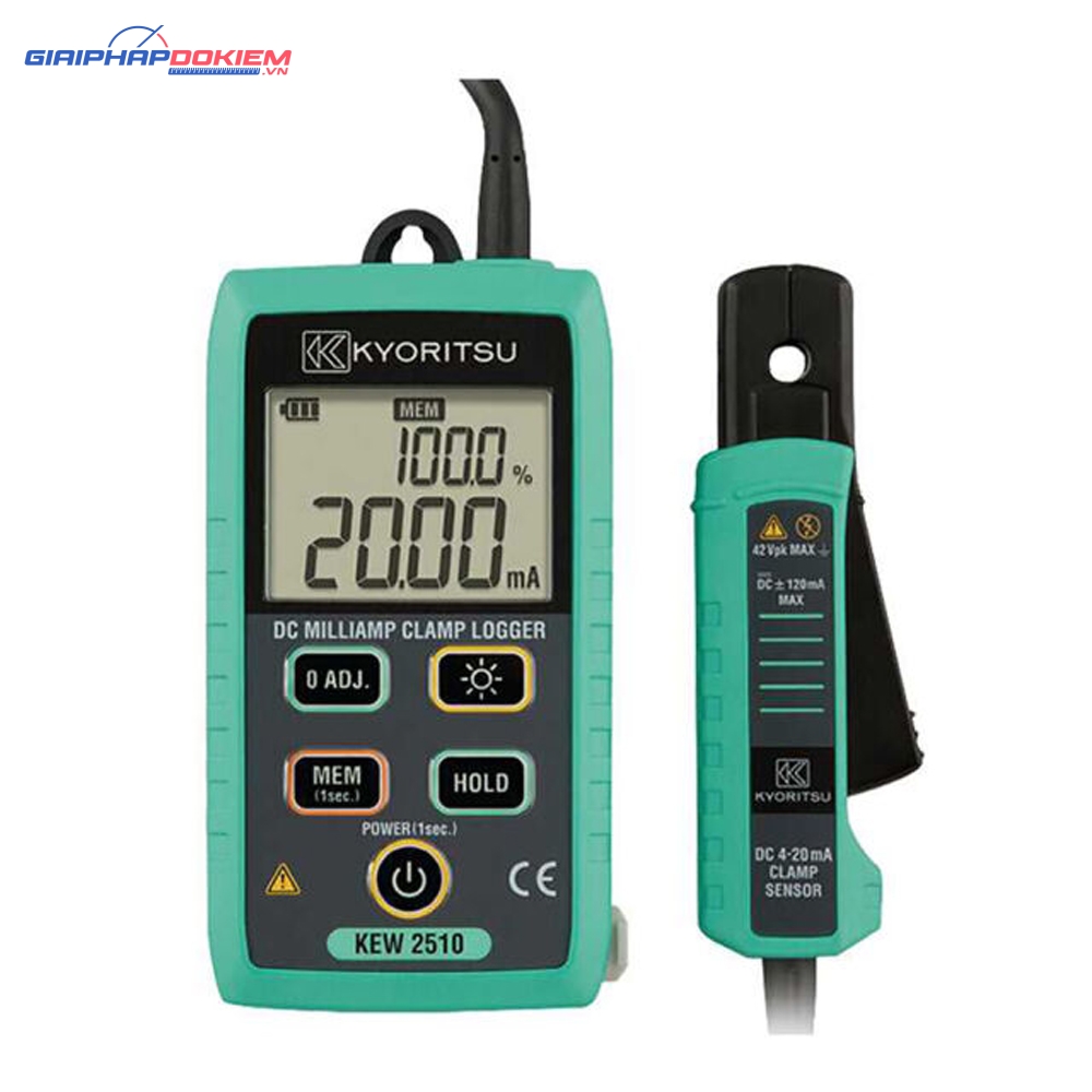 Ampe Kìm Đo Dòng Nhỏ DC Kyoritsu 2510 2 Ampe Kìm Đo Dòng Nhỏ DC Kyoritsu 2510