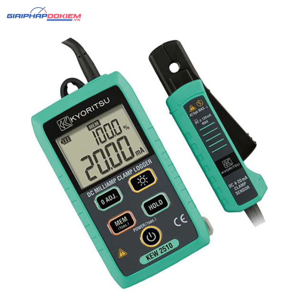 Ampe Kìm Đo Dòng Nhỏ DC Kyoritsu 2510 3 Ampe Kìm Đo Dòng Nhỏ DC Kyoritsu 2510