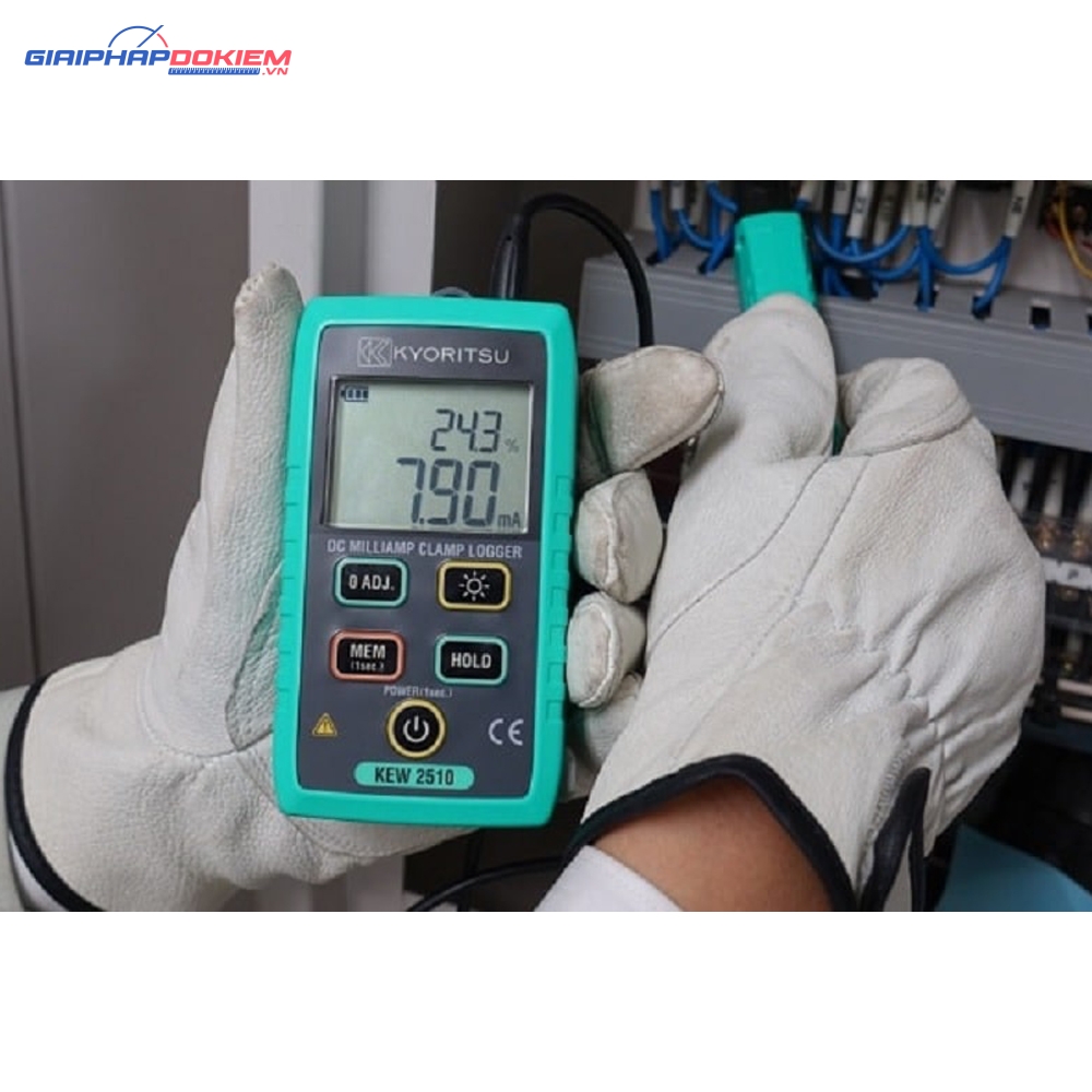 Ampe Kìm Đo Dòng Nhỏ DC Kyoritsu 2510 4 Ampe Kìm Đo Dòng Nhỏ DC Kyoritsu 2510