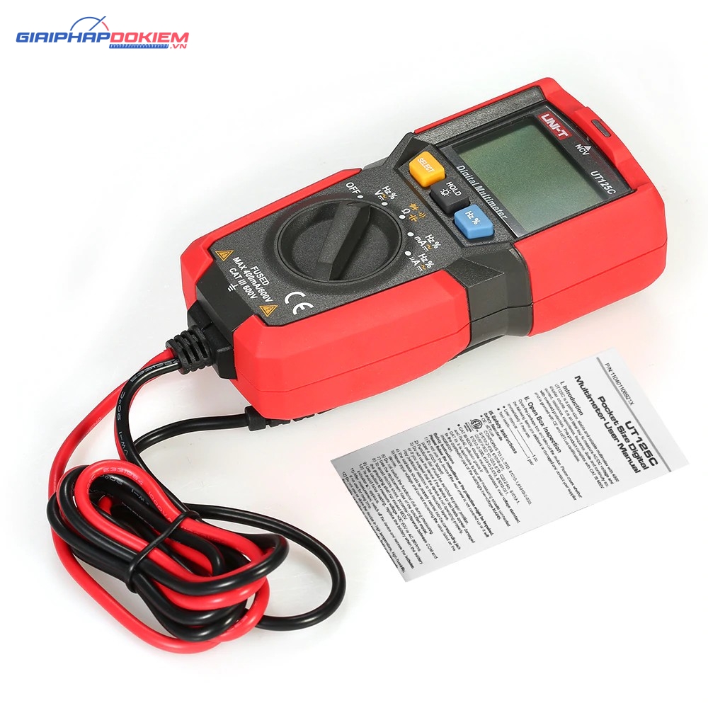 Đồng Hồ Đo Vạn Năng Kỹ Thuật Số Uni-T UT125C 4 Đồng Hồ Đo Vạn Năng Kỹ Thuật Số Uni-T UT125C