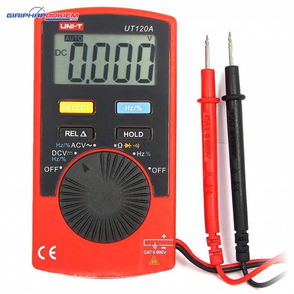 Đồng Hồ Đo Đa Năng Bỏ Túi Uni-T UT120A 2 Đồng Hồ Đo Đa Năng Bỏ Túi Uni-T UT120A