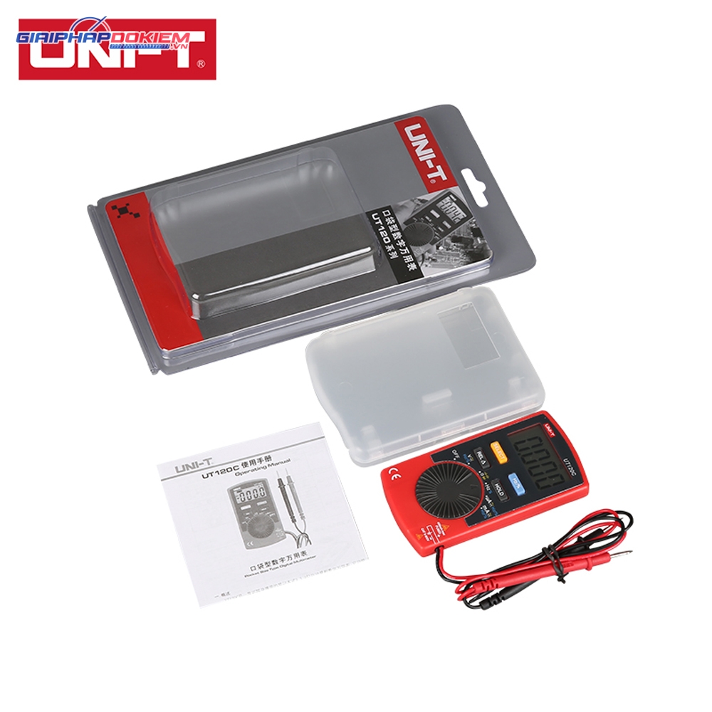 Đồng Hồ Đo Đa Năng Bỏ Túi Uni-T UT120B 4 Đồng Hồ Đo Đa Năng Bỏ Túi Uni-T UT120B