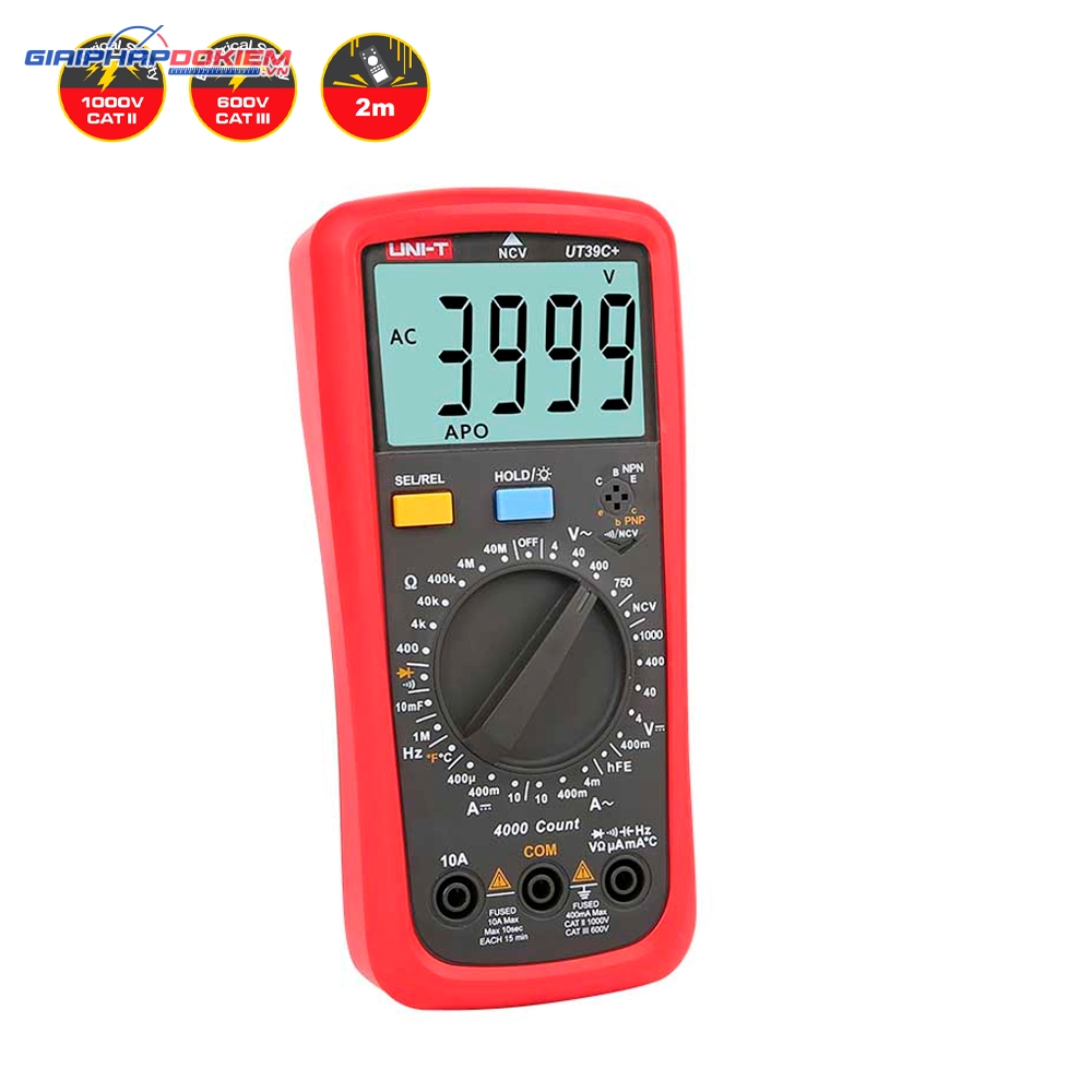Đồng Hồ Đo Đa Năng Uni-T UT39C+ 3 Đồng Hồ Đo Đa Năng Uni-T UT39C+