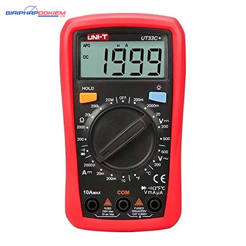 Đồng Hồ Đo Đa Năng Uni-T UT33C+ 2 Đồng Hồ Đo Đa Năng Uni-T UT33C+