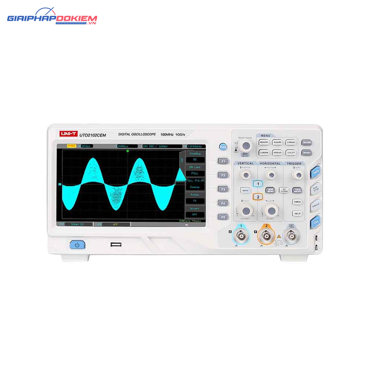 Máy Đo Hiện Sóng Uni-T UTD2102CEM 9 Máy Đo Hiện Sóng Uni-T UTD2102CEM