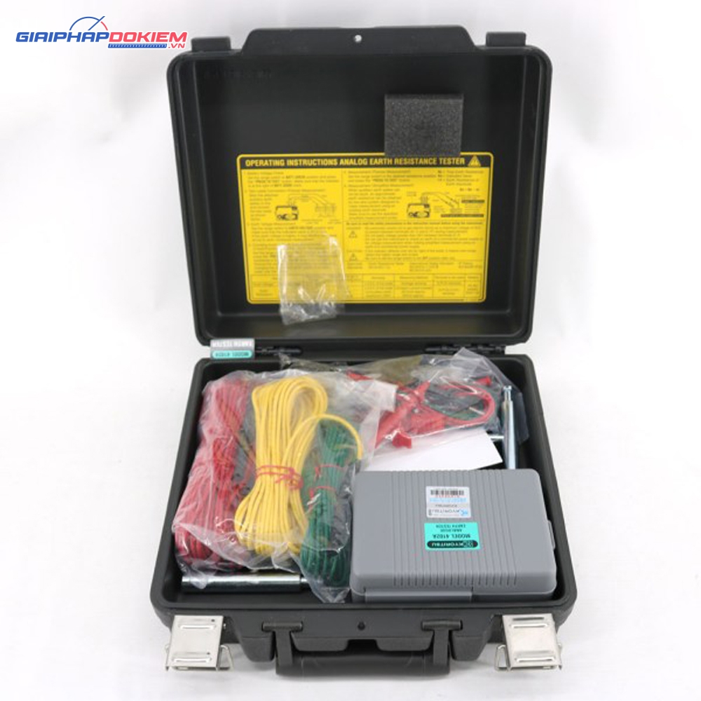 Thiết Bị Đo Điện Trở Đất Kyoritsu 4102AH 3 Thiết Bị Đo Điện Trở Đất Kyoritsu 4102AH