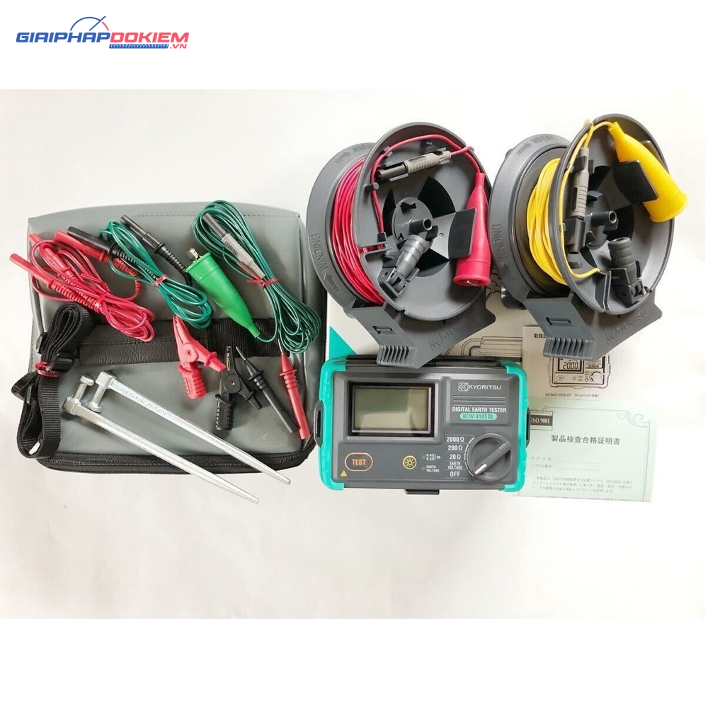 Thiết Bị Đo Điện Trở Đất Kyoritsu 4105DL 5 Thiết Bị Đo Điện Trở Đất Kyoritsu 4105DL
