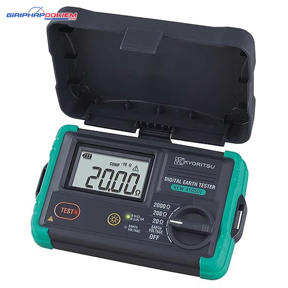 Thiết Bị Đo Điện Trở Đất Kyoritsu 4105DL 3 Thiết Bị Đo Điện Trở Đất Kyoritsu 4105DL