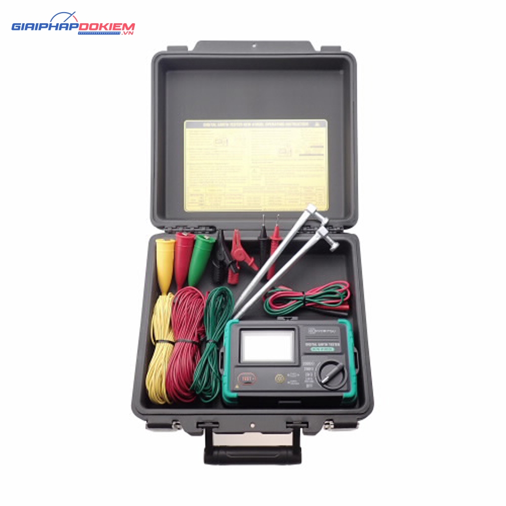 Thiết Bị Đo Điện Trở Đất Kyoritsu 4105DLH 4 Thiết Bị Đo Điện Trở Đất Kyoritsu 4105DLH