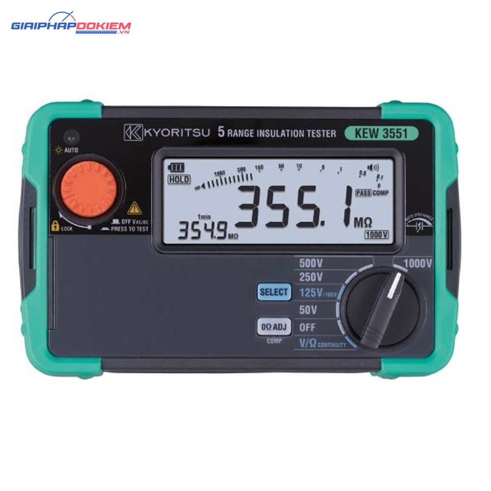 Thiết Bị Đo Cách Điện Kyoritsu 3551 4 Thiết Bị Đo Cách Điện Kyoritsu 3551