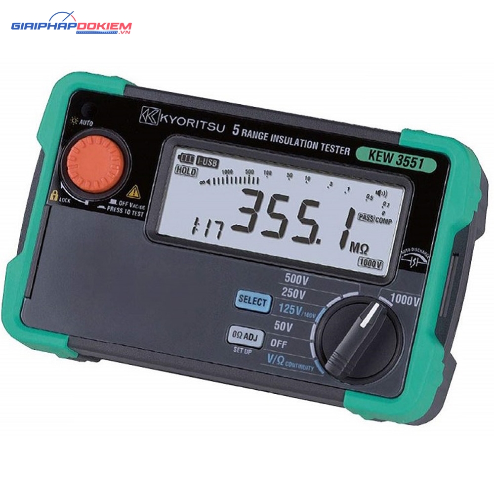 Thiết Bị Đo Cách Điện Kyoritsu 3551 2 Thiết Bị Đo Cách Điện Kyoritsu 3551