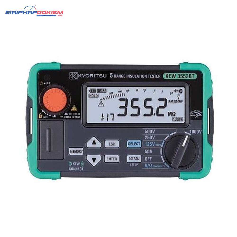 Thiết Bị Đo Cách Điện Kyoritsu 3552BT 2 Thiết Bị Đo Cách Điện Kyoritsu 3552BT