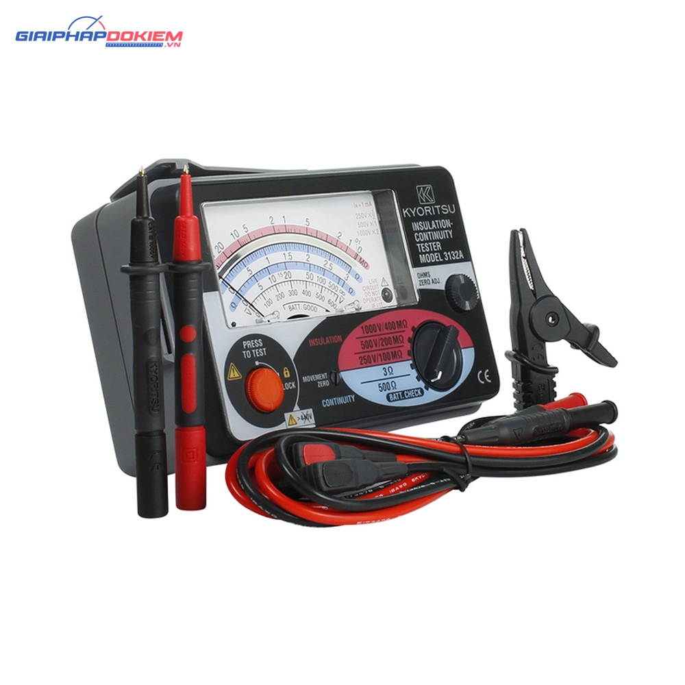 Thiết Bị Đo Cách Điện Kyoritsu 3132A 4 Thiết Bị Đo Cách Điện Kyoritsu 3132A