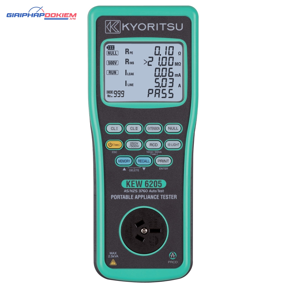 Thiết Bị Đo Đa Chức Năng Kyoritsu 6205 2 Thiết Bị Đo Đa Chức Năng Kyoritsu 6205