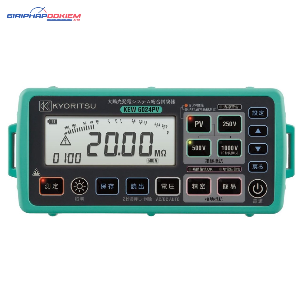 Thiết Bị Đo Đa Năng Kyoritsu 6024PV 3 Thiết Bị Đo Đa Năng Kyoritsu 6024PV