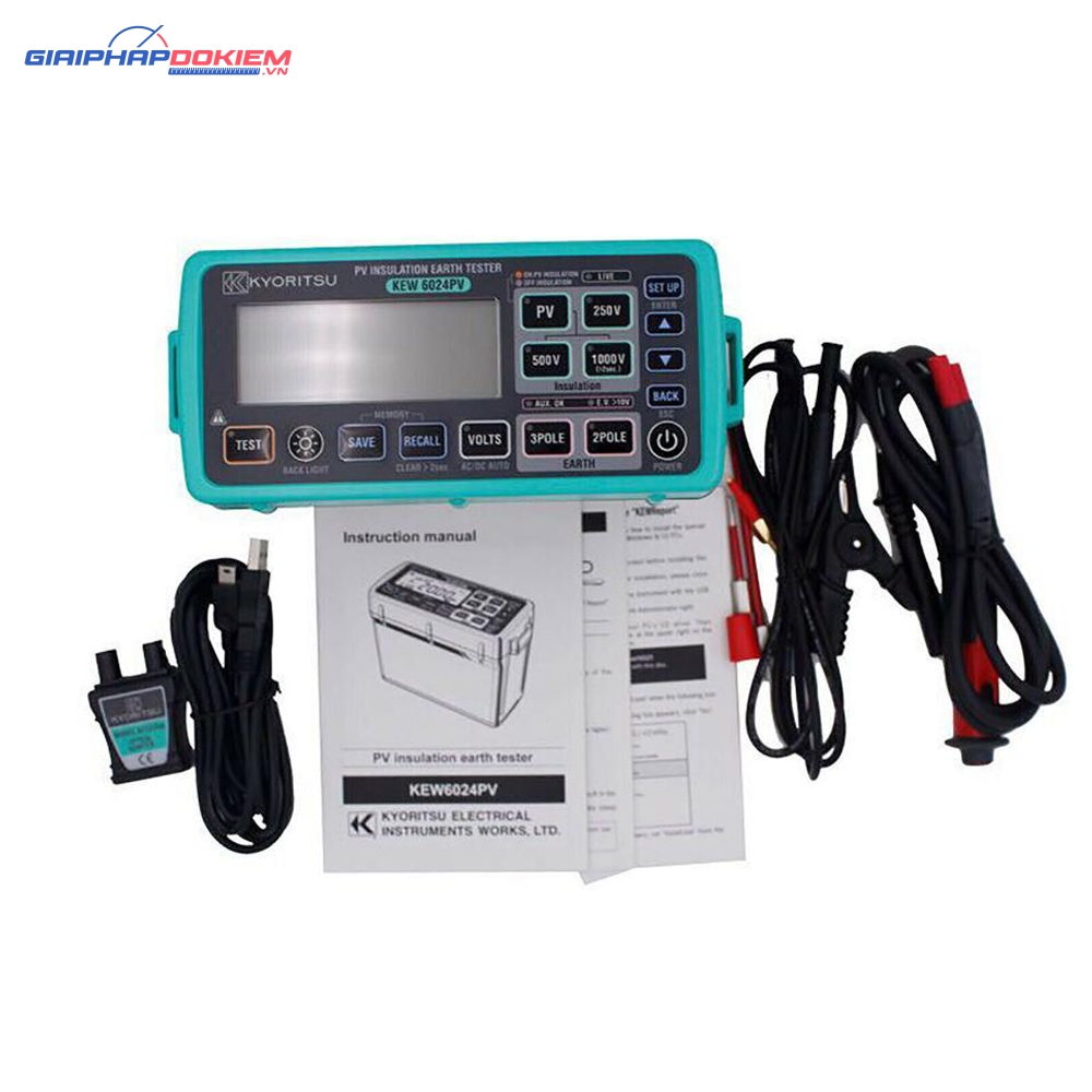 Thiết Bị Đo Đa Năng Kyoritsu 6024PV 4 Thiết Bị Đo Đa Năng Kyoritsu 6024PV