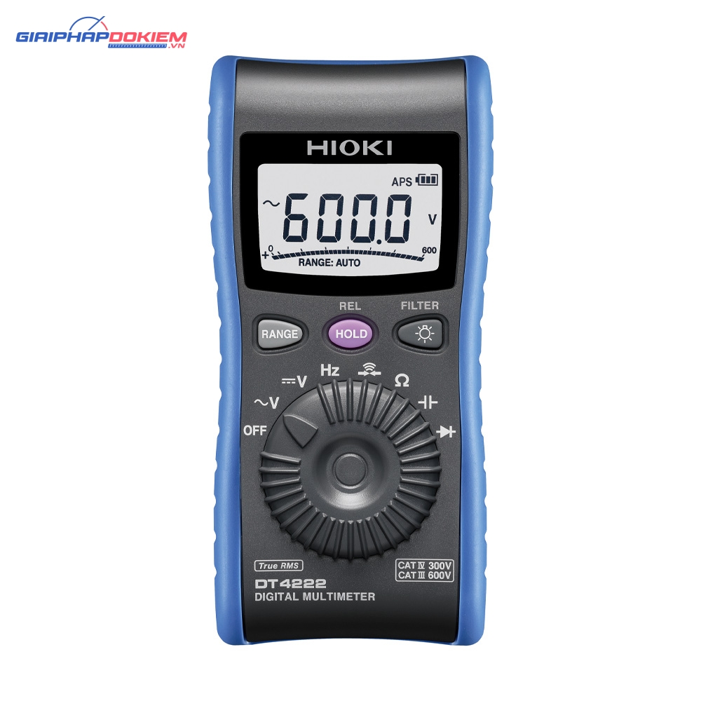 Thiết Bị Đo Điện Đa Năng Hioki DT4222 2 Thiết Bị Đo Điện Đa Năng Hioki DT4222