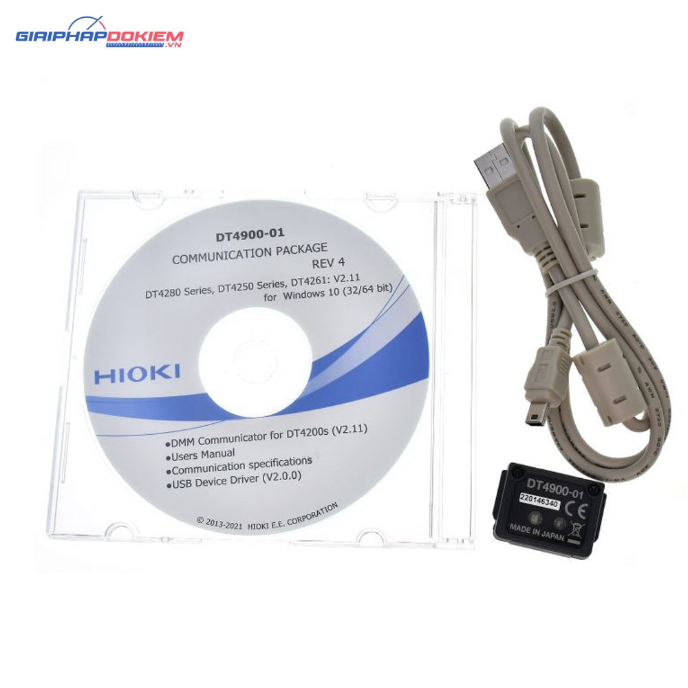 Cáp USB Kết Nối Hioki DT4900-01 3 Cáp USB Kết Nối Hioki DT4900-01