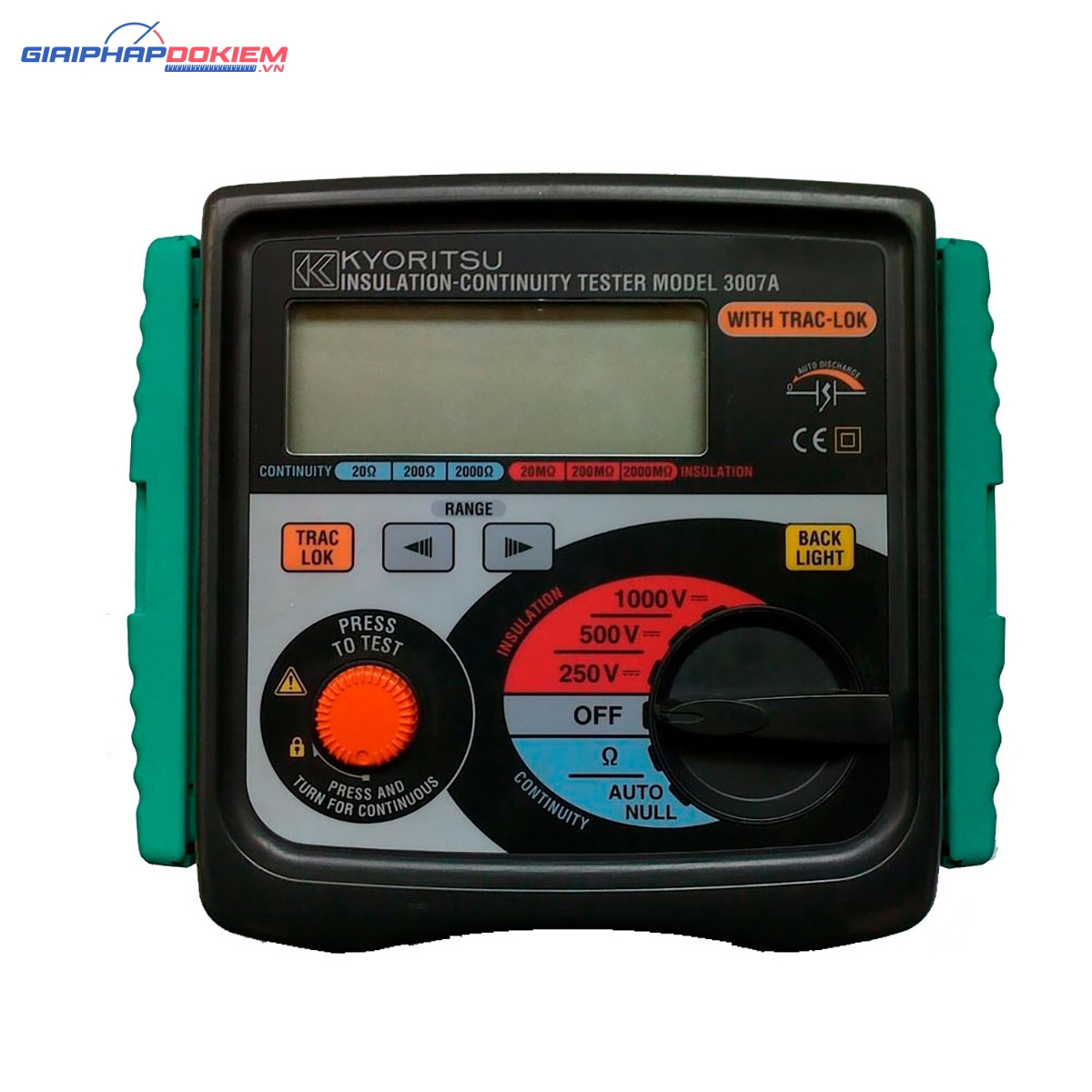 Thiết Bị Đo Điện Trở Cách Điện Kyoritsu 3007A 11 Thiết Bị Đo Điện Trở Cách Điện Kyoritsu 3007A
