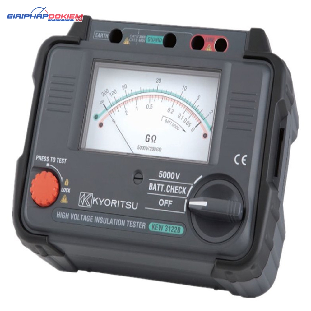 Thiết Bị Đo Cách Điện Kyoritsu 3122B 3 Thiết Bị Đo Cách Điện Kyoritsu 3122B
