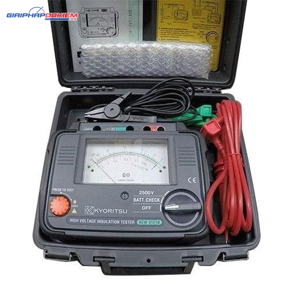 Thiết Bị Đo Cách Điện Kyoritsu 3121B 2 Thiết Bị Đo Cách Điện Kyoritsu 3121B