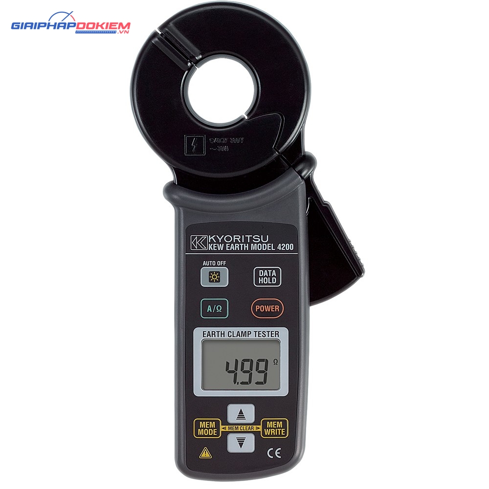 Ampe Kìm Đo Điện Trở Đất Kyoritsu 4200 2 Ampe Kìm Đo Điện Trở Đất Kyoritsu 4200