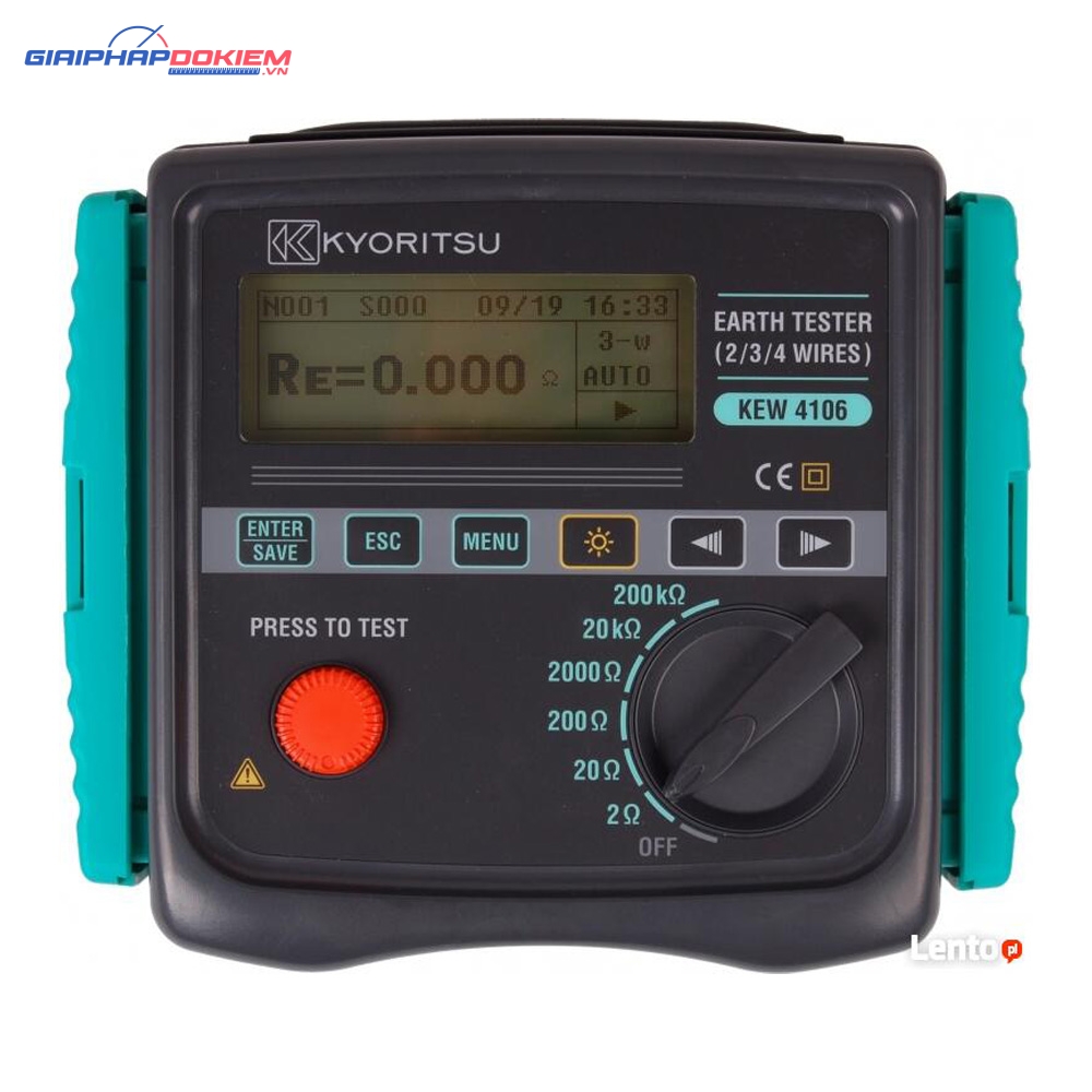 Thiết Bị Đo Điện Trở Đất Kyoritsu 4106 3 Thiết Bị Đo Điện Trở Đất Kyoritsu 4106