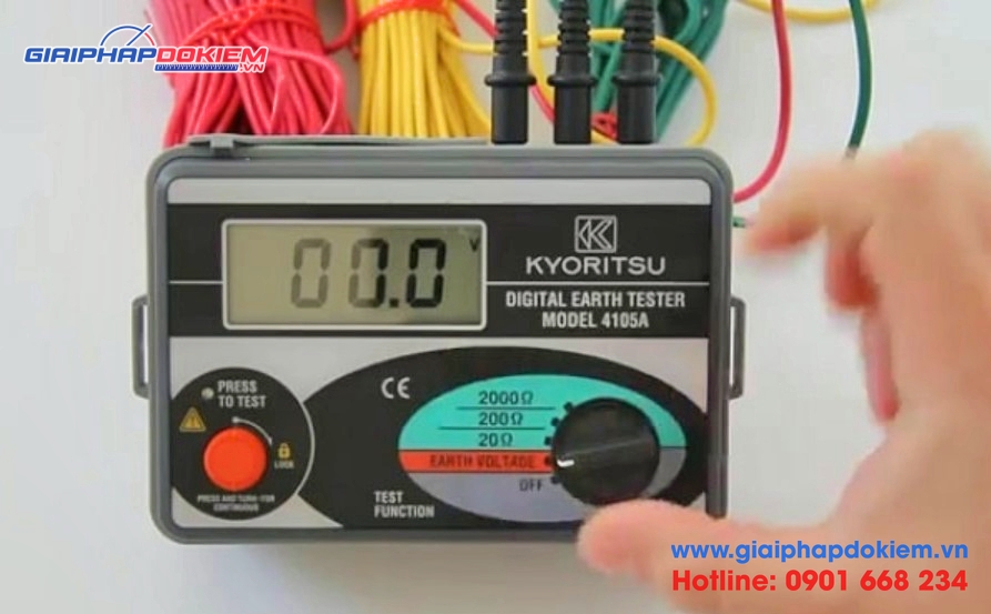 Thiết Bị Đo Điện Trở Đất Kyoritsu 4105A 17 Tính năng nổi bật của Kyoritsu 4105A