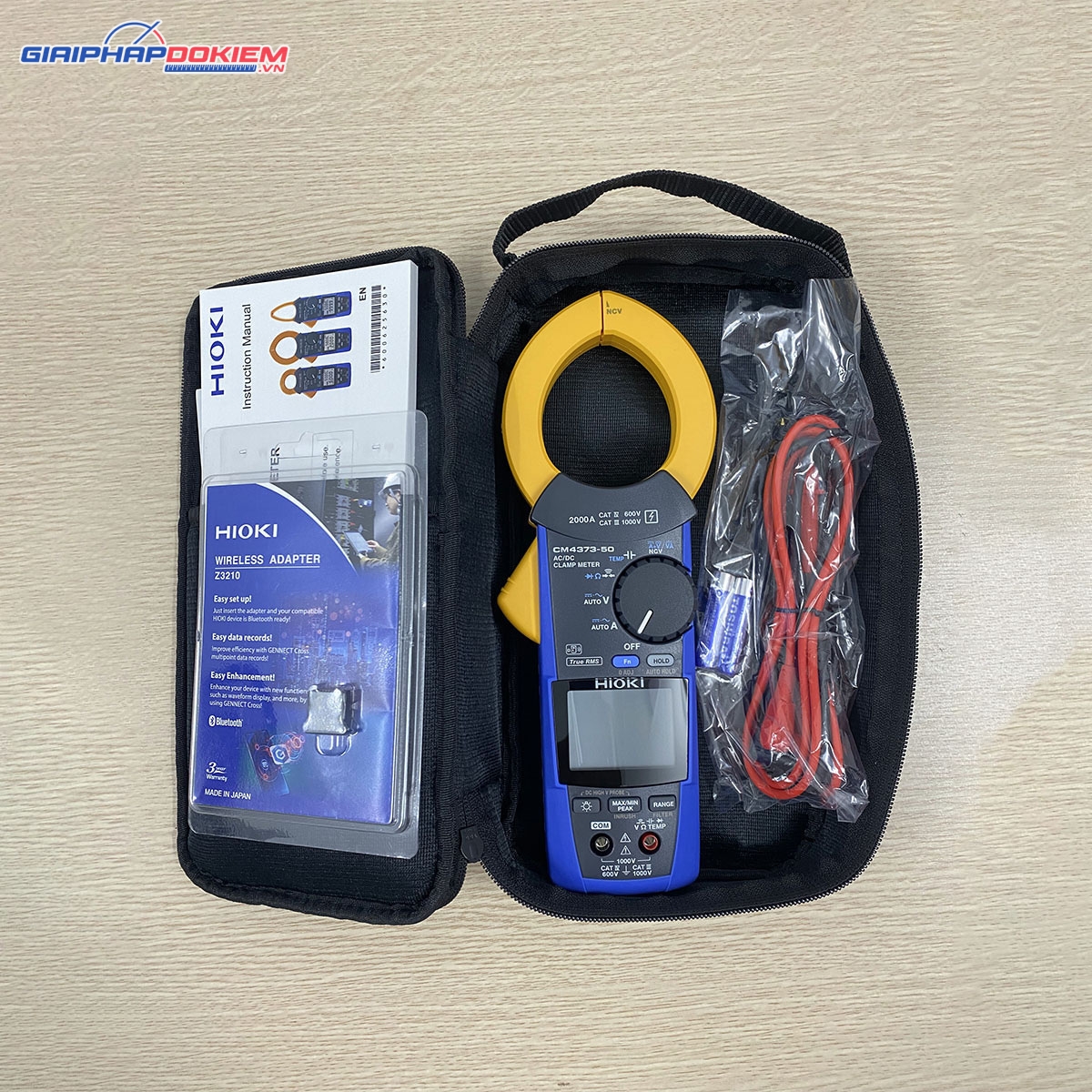 Ampe Kìm Đo Dòng AC/DC Hioki CM4373 16 tính năng của ampe kìm đo dòng ac dc hioki cm4373