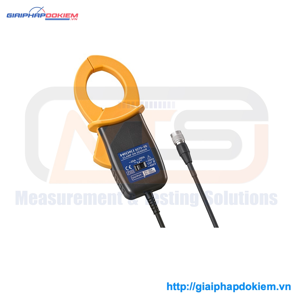 Đầu Đo Dòng Điện Dạng Kìm Hioki 9272-05 5 Đầu Đo Dòng Điện Dạng Kìm Hioki 9272-05