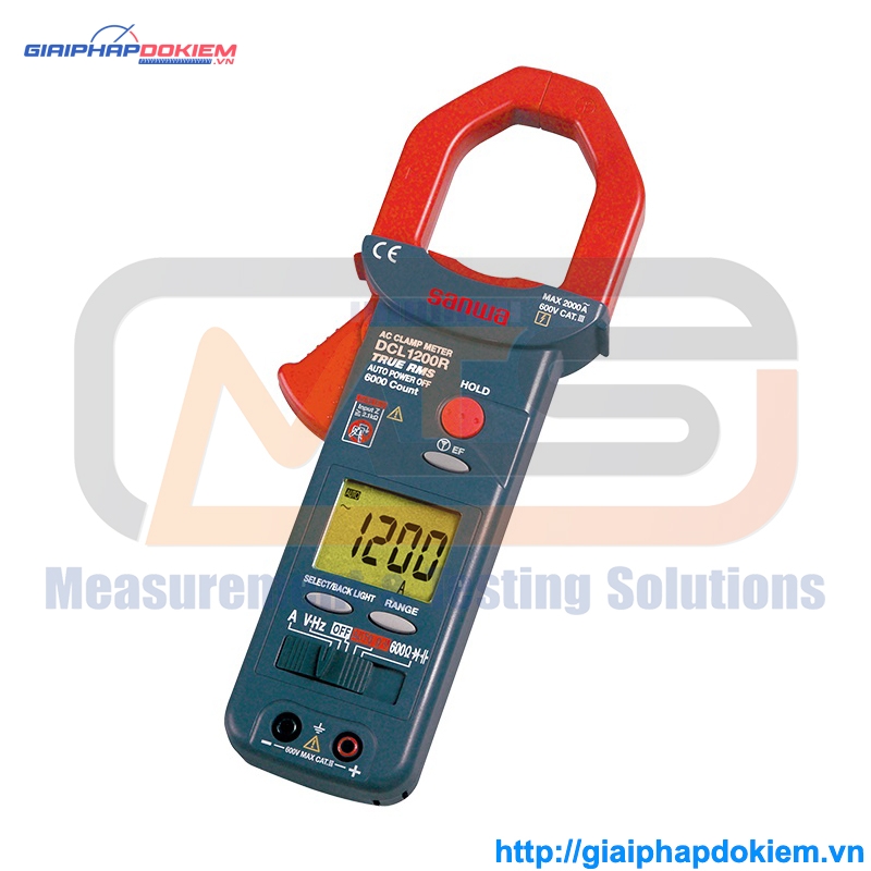 Ampe Kìm Đo Dòng AC SANWA DCL1200R 3 SANWA DCL1200R