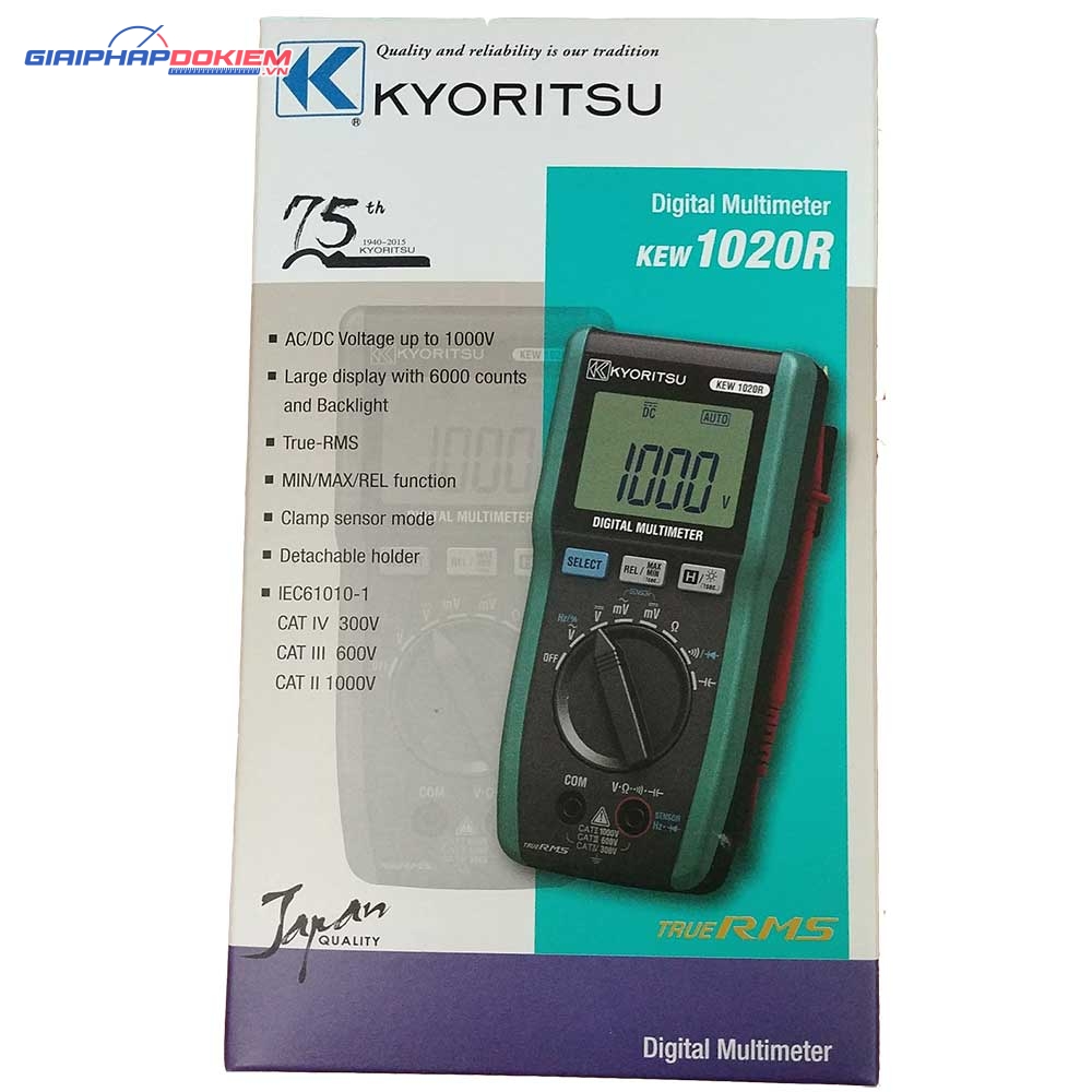 Đồng Hồ Đa Năng Kyoritsu 1020R 4 Đồng Hồ Đa Năng Kyoritsu 1020R