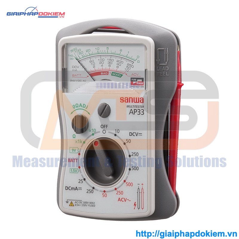 Đồng Hồ Đo Điện Đa Năng VOM SANWA AP33 3 Sanwa AP33