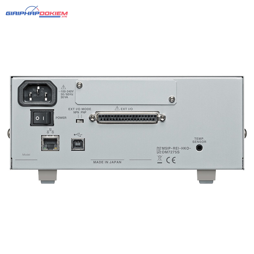 Thiết Bị Đo Điện Áp DC Độ Chính Xác Cao Hioki DM7276 6 Thiết Bị Đo Điện Áp DC Độ Chính Xác Cao Hioki DM7276