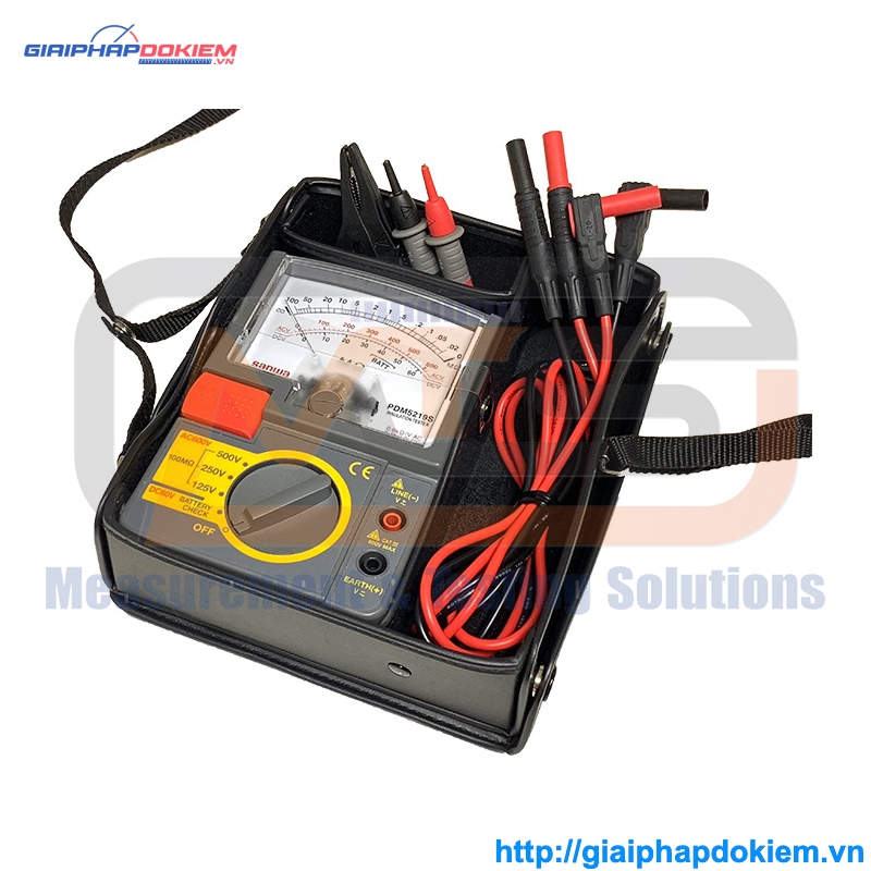 Thiết Bị Đo Điện Trở Cách Điện SANWA PDM5219S 3 Thiết Bị Đo Điện Trở Cách Điện SANWA PDM5219S