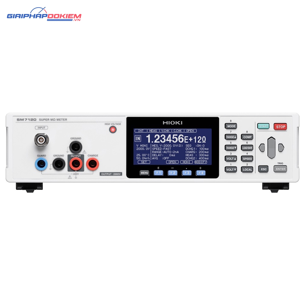 Thiết Bị Đo Điện Trở Giá Trị Cao Hioki SM7120 2 Thiết Bị Đo Điện Trở Giá Trị Cao Hioki SM7120