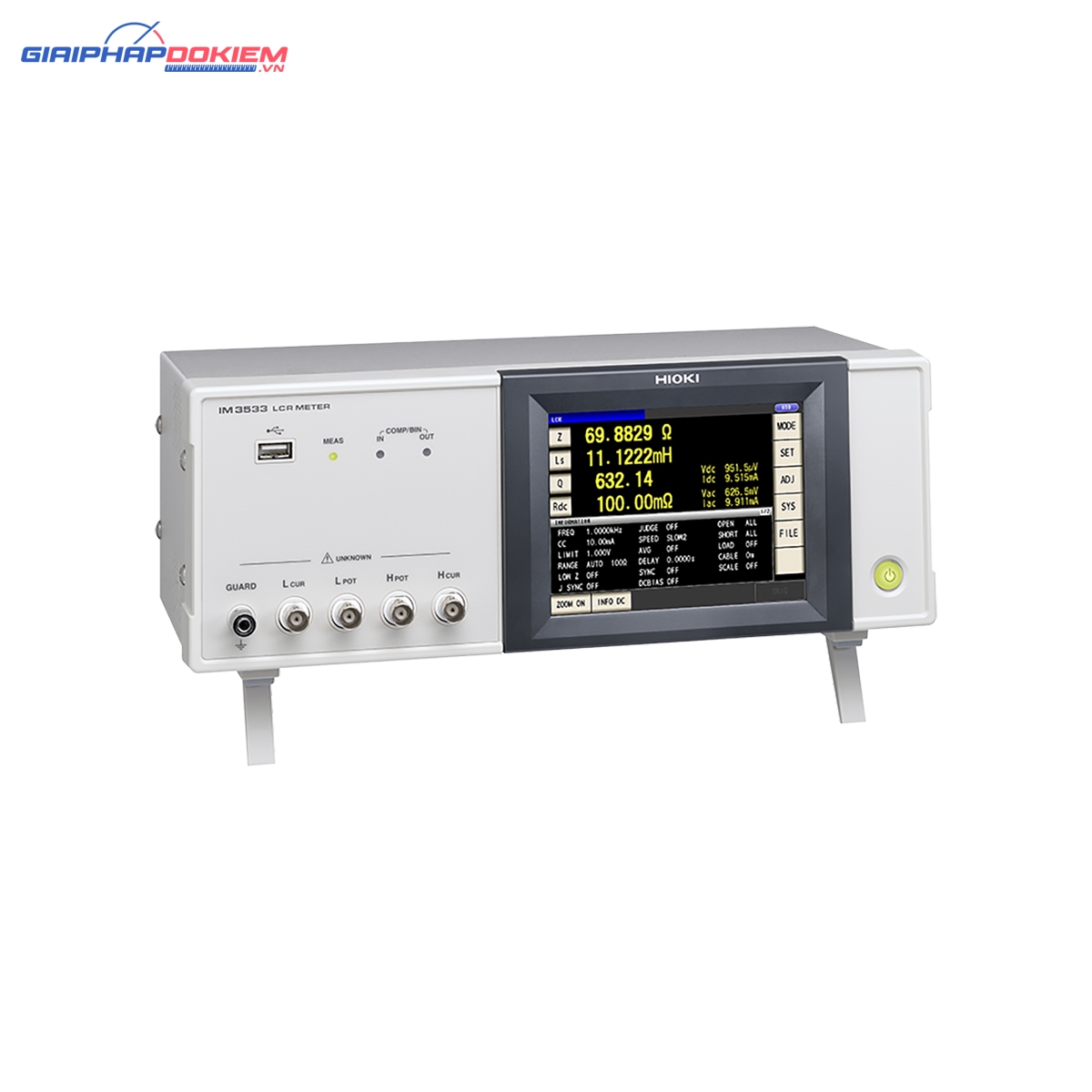 Thiết Bị Đo LCR Hioki IM3533 10 Khả năng làm việc nổi bật của thiết bị đo LCR Hioki IM3533