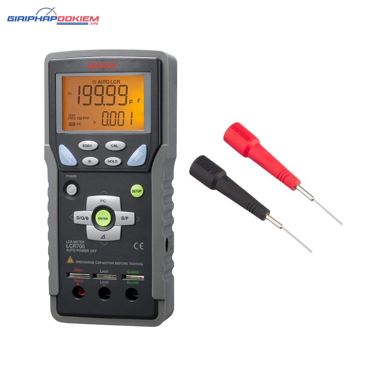Thiết Bị Đo LCR Sanwa LCR700 11 Thiết Bị Đo LCR Sanwa LCR700