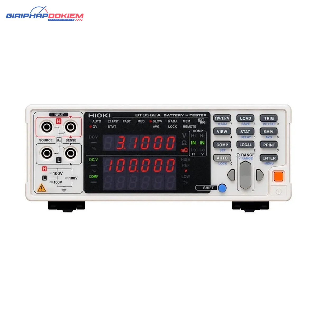 Thiết Bị Đo Nội Trở Ắc Quy Hioki BT3562A 7 Thiết Bị Đo Nội Trở Ắc Quy Hioki BT3562A
