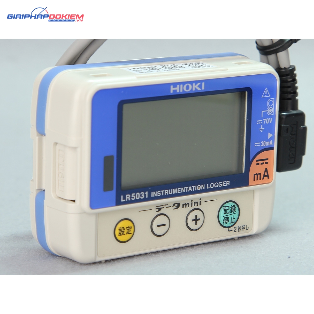 Thiết Bị Đo Và Ghi Dòng Điện Hioki LR5031 3 Thiết Bị Đo Và Ghi Dòng Điện Hioki LR5031