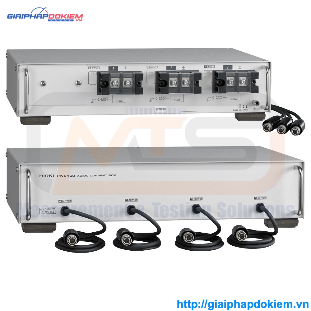 Bộ Đấu Dây Cảm Biến Dòng Điện Hioki PW9100 7 Bộ Đấu Dây Cảm Biến Dòng Điện Hioki PW9100